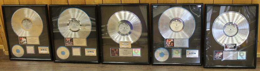  A Hip-Hop Hall of Fame's worth of platinum belonging to Tracy Curry