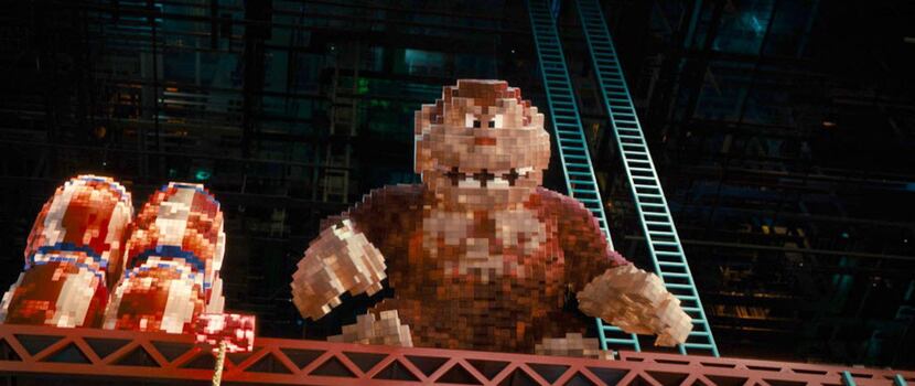 Classic video games come to life in "Pixels." (Photo courtesy Sony Pictures/TNS)