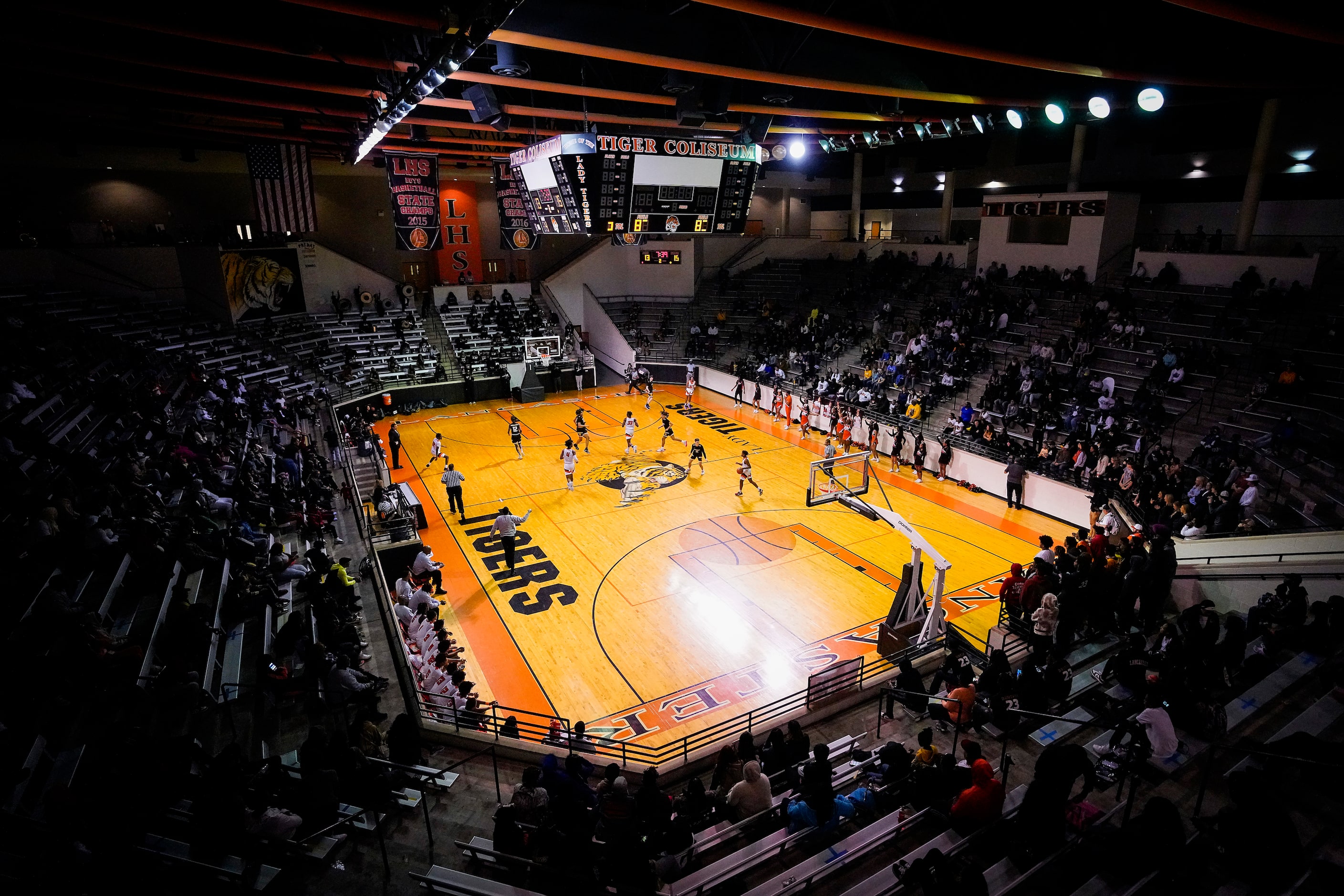 Lancaster and Forney face off in a boys high school basketball game on Tuesday, Feb. 7,...