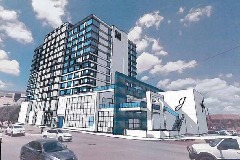 A rendering of Hotel Renovo, which will be built on Camp  Bowie Blvd by Heart of...