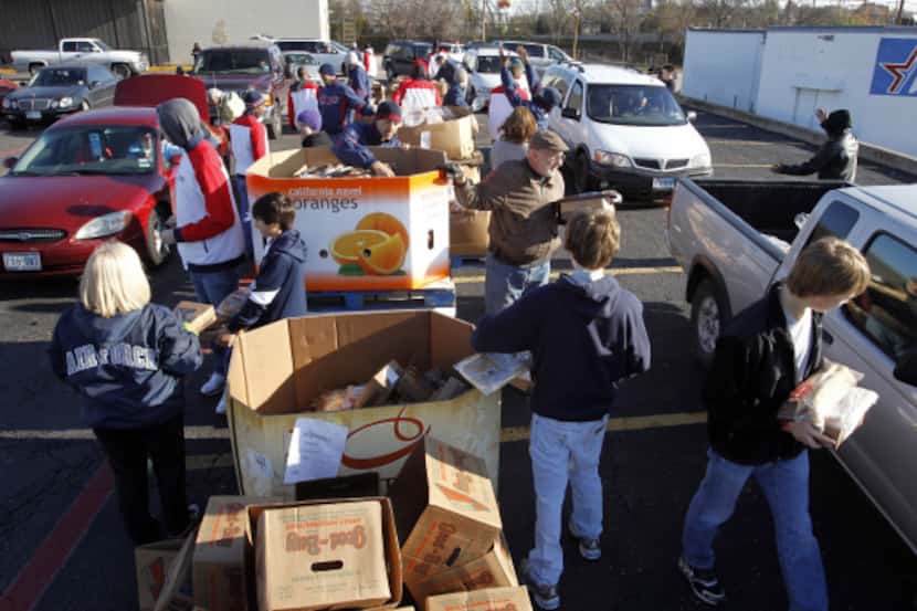 The North Texas Food Bank's mobile pantry will be in Irving on Thursday morning.