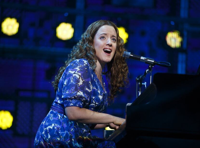 Abby Mueller in  the national tour of  Beautiful: The Carole King Musical,  in 2016. The...