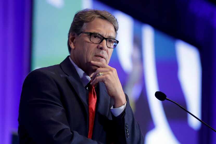 Energy Secretary Rick Perry spoke at the California GOP convention last month. The former...