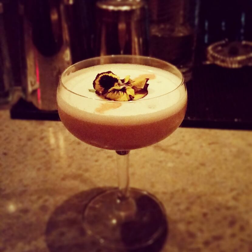 Ashley Williams' Save The Date was a delightful riff on the Pisco Sour.