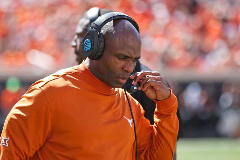 Charlie Strong might have saved his job a year ago with Texas' upset win over Oklahoma in...