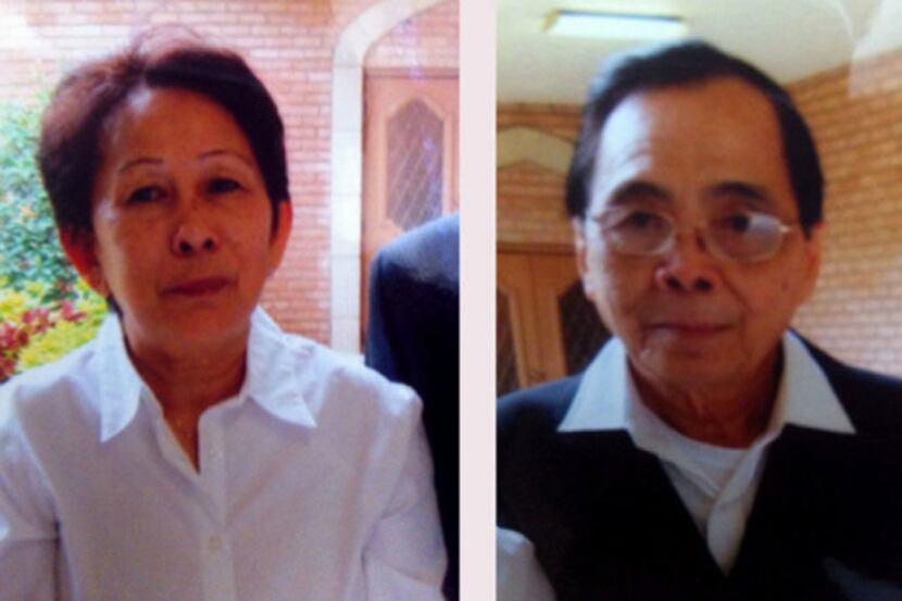 Huong Ly, 63, and Long Nguyen, 72.