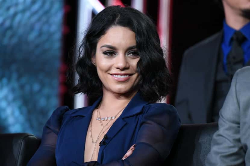 Vanessa Hudgens participates in a panel for "Grease: Live" at the Fox Winter TCA in January. 