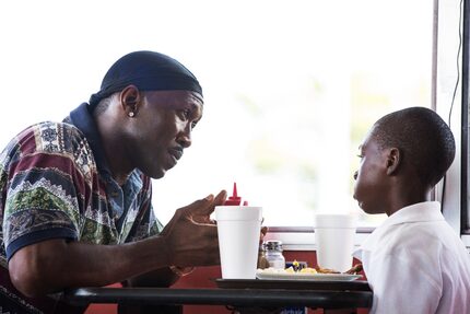 Mahershala Ali (left) and Alex Hibbert in a scene from Moonlight. Ali won the Oscar Oscar...