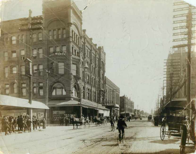 Undated file photo of early Fort Worth