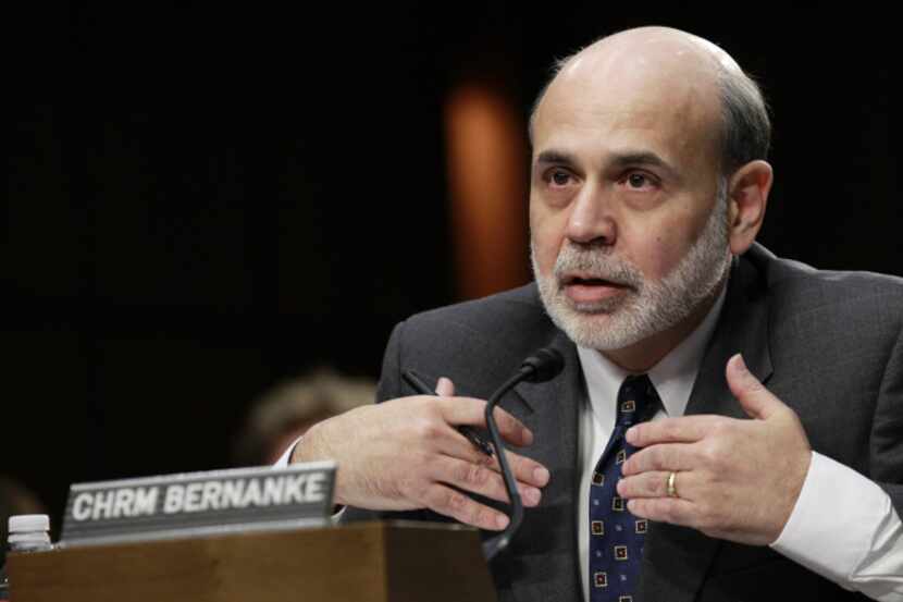 Federal Reserve Chairman Ben Bernanke and his colleagues, who will meet this week, are...