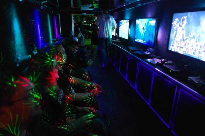 
The International Game Developer Association of Dallas sponsored a video game truck at last...