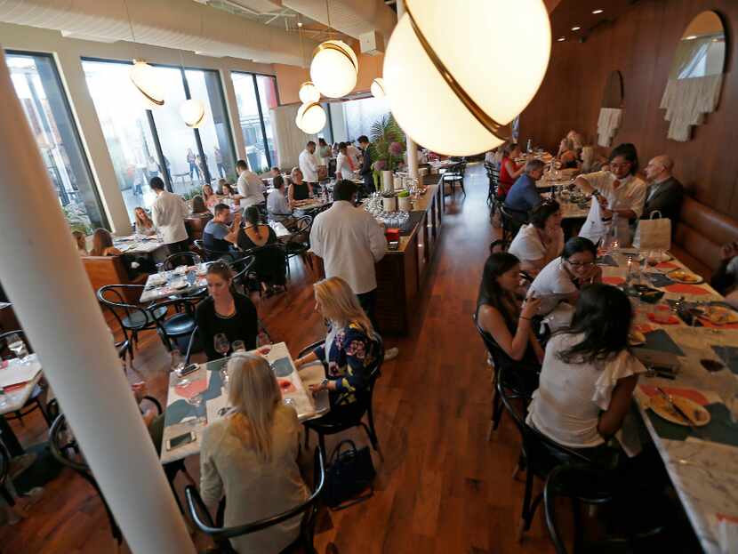 Sassetta's dining room (Jae S. Lee/The Dallas Morning News)