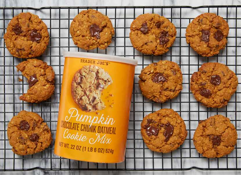 Pumpkin Chocolate Chunk Oatmeal Cookie Mix.