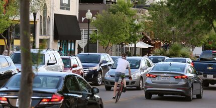 Here's the scene on Lowest Greenville on Wednesday, March 29, 2017.