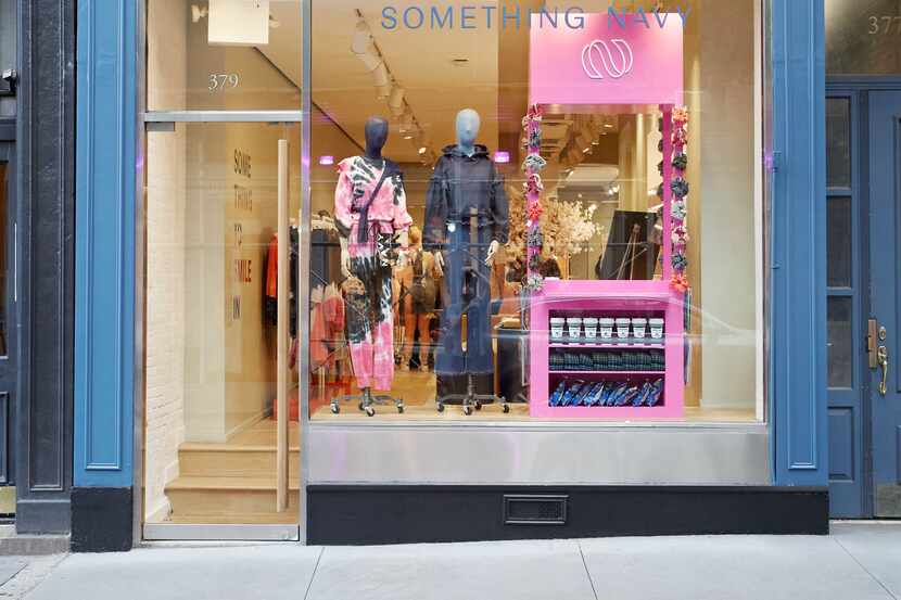 The Something Navy store at 379 Bleecker Street in Manhattan.