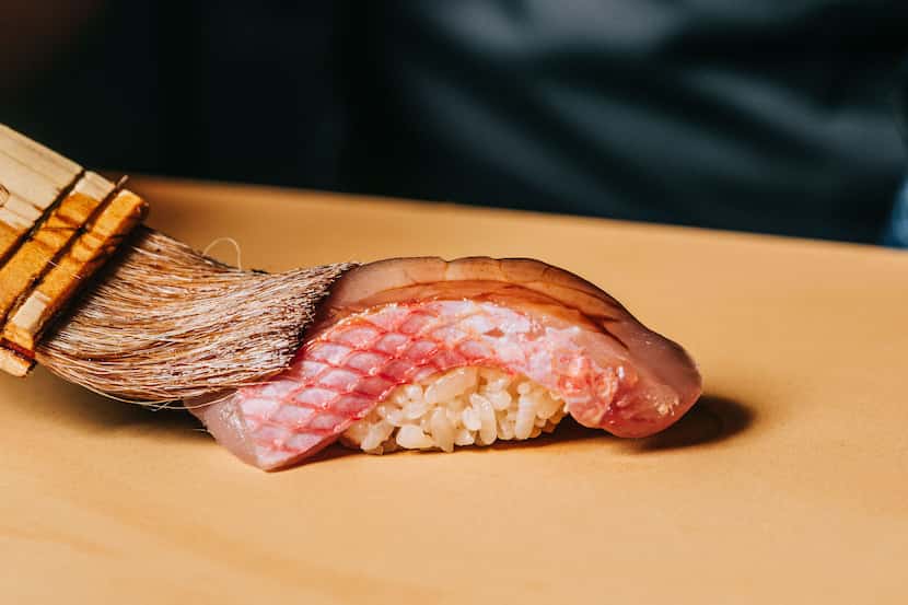 At Sushi | Bar, opening Dec. 1, 2023 in Dallas, guests will receive 17 courses of nigiri.