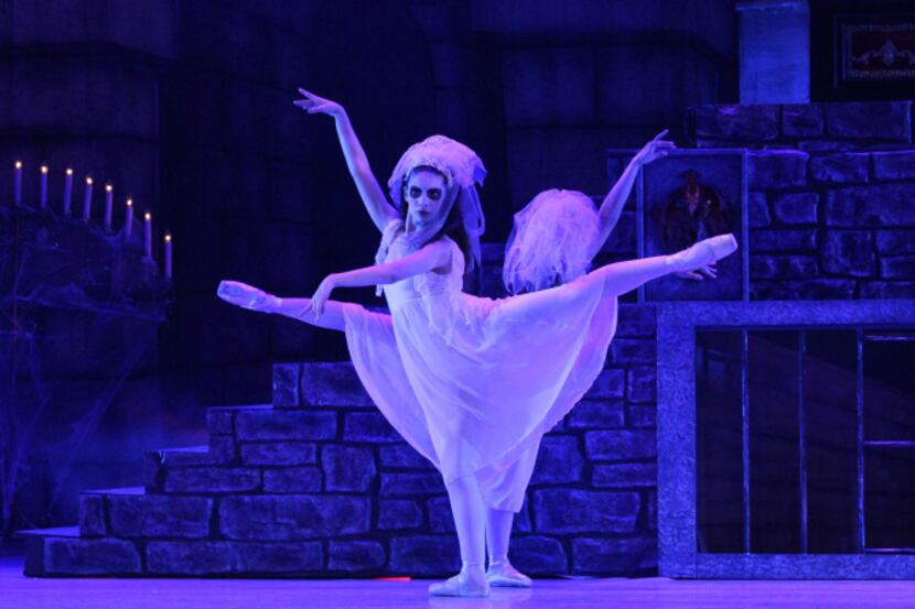 Ali Honchel is a bride in LakeCities Ballet Theatre "Le Ballet De Dracula," which will be...