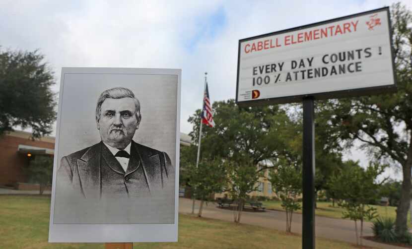 William L. Cabell Elementary School at 12701 Templeton Trail in Dallas.