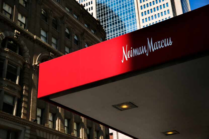 An exterior view of the closed Neiman Marcus flagship store in downtown Dallas. The stores'...