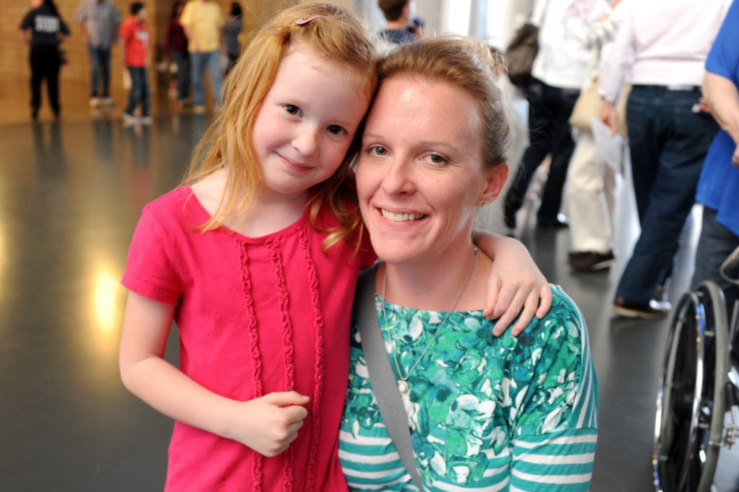 Erin George and her daughter, Cooper, 5, just moved to Fort Worth from Georgia and  enjoyed...