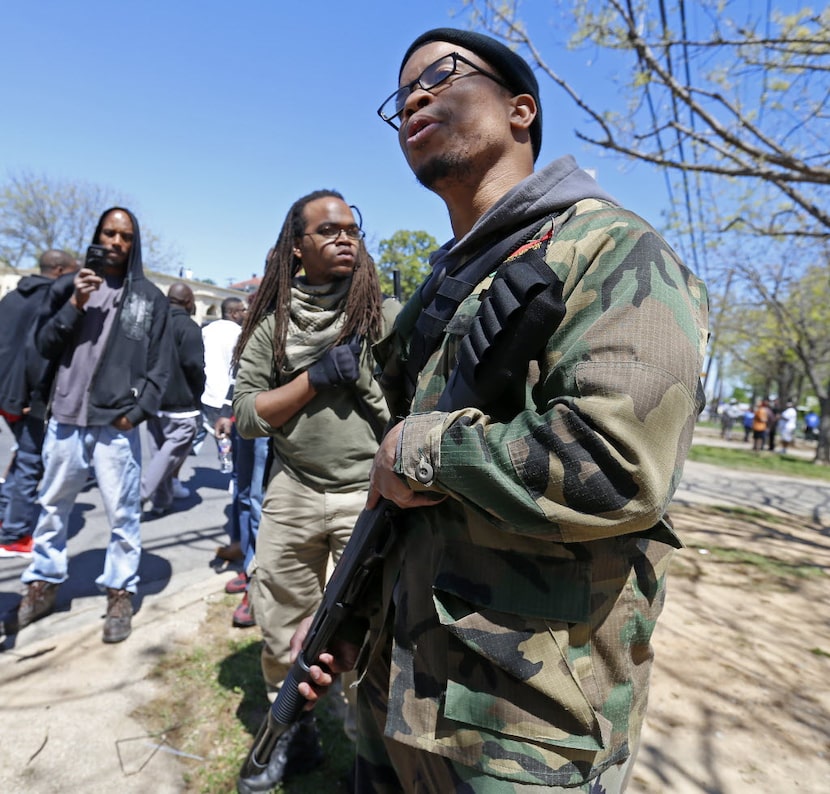 Yafeuh Balogun attended a counterprotest against the anti-Muslim demonstration on Martin...