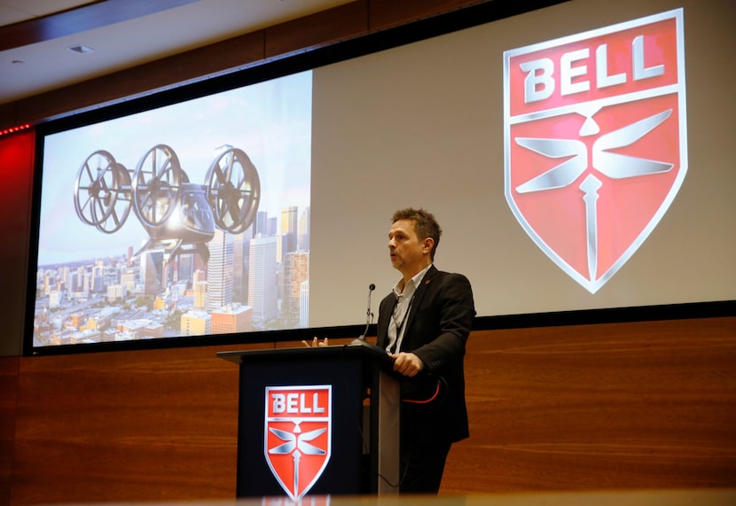 Scott Drennan, vice president of Innovation, talks about Bell Nexus, the air taxi that Bell...