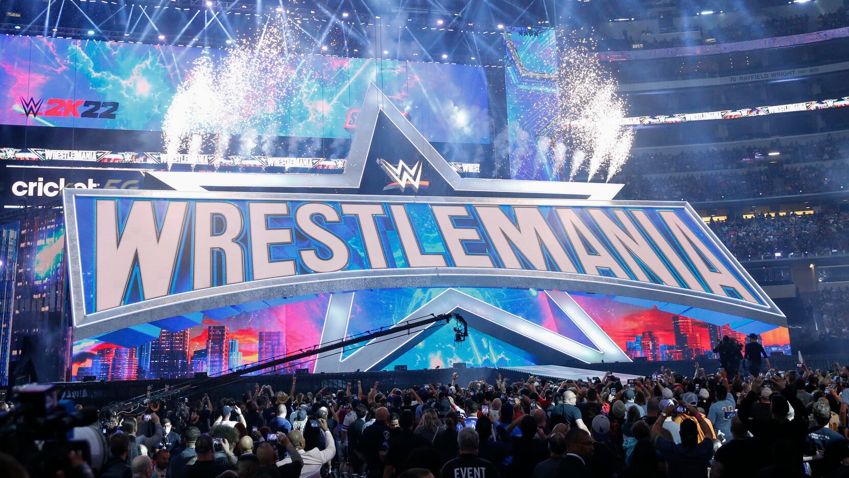 WrestleMania 38 hosts record crowds at AT&T Stadium to become most