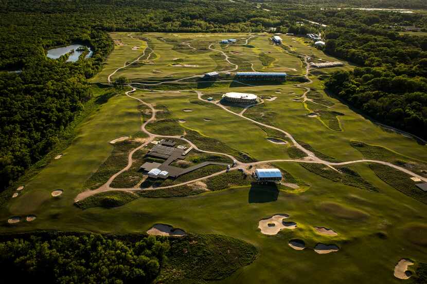 Trinity Forest Golf Club, the new home of the AT&T Byron Nelson, photographed on Thursday,...