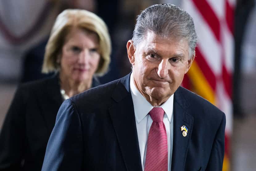 Se. Joe Manchin said that if party leaders wanted to pass a measure before next month's...