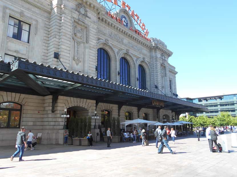 Union Station in Denver is one spot to catch the California Zephyr on its route to the San...