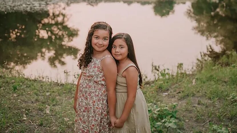 Fourth grader Daniela Mendoza and second grader Sofia Mendoza were students at Cox Elementary.