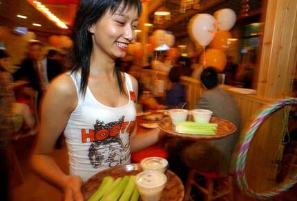 This is the second year Hooters has offered free wings to military spouses.