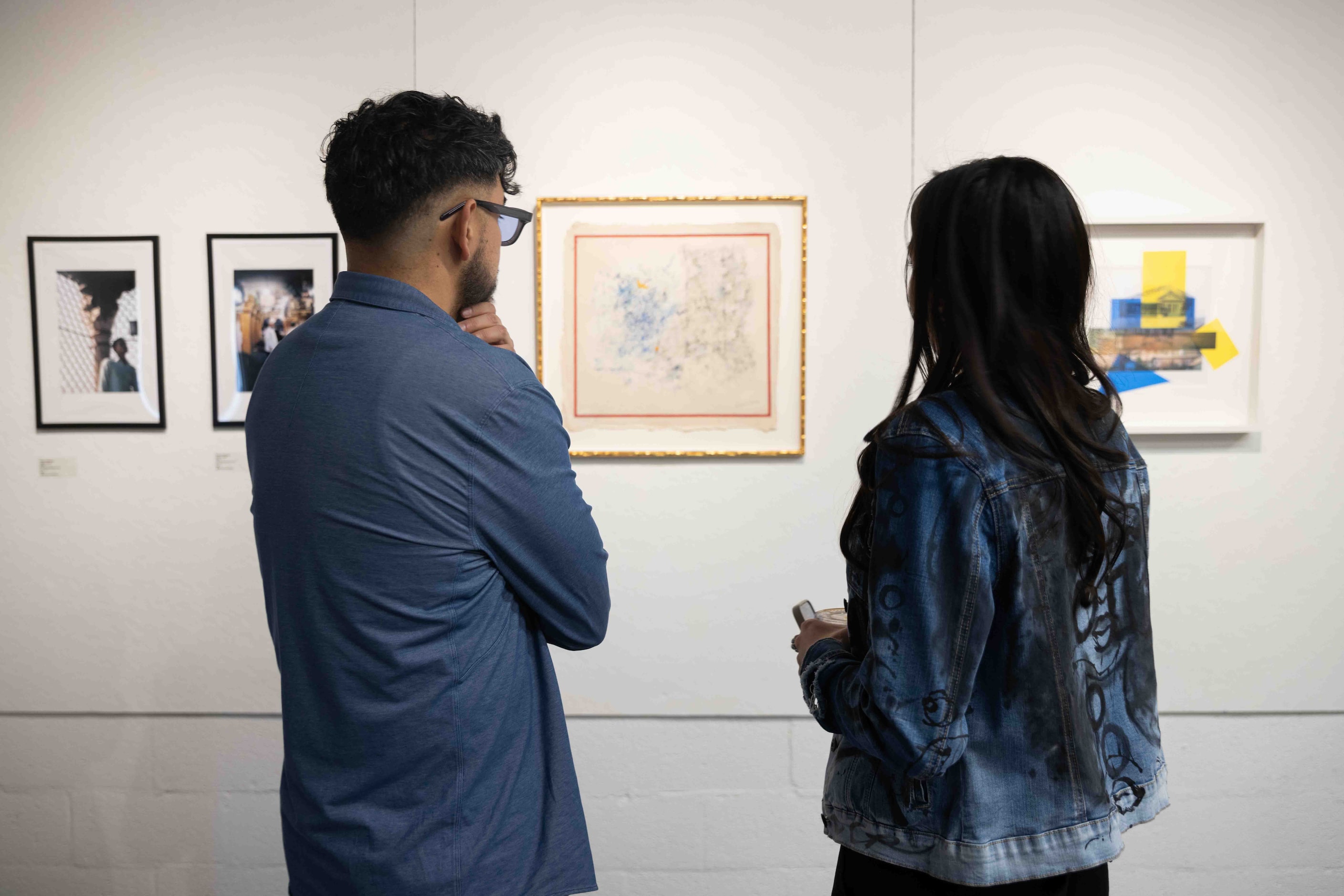 Guillermo Rios and Maria Rios pause in front Gaurii S Kumaar’s, aka Deepaa Koshallay,...