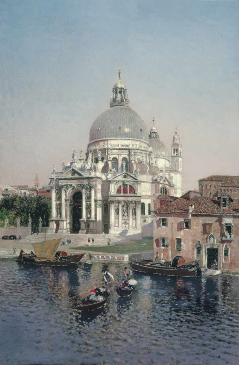 Martin Rico y Ortega (Spanish, 1833-1908), Santa Maria della Salute, 1902. Oil on canvas.