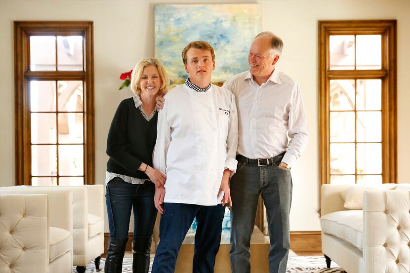 Retired doctors Debra Caudy and husband Clay Heighten with their 19-year-old son Jon.