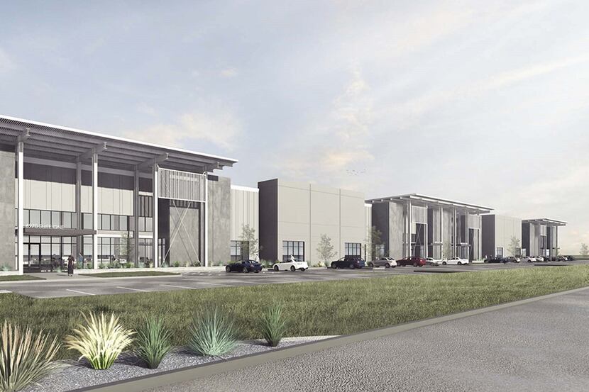 The three-building Urban District 183 industrial park is in Euless near DFW Airport.