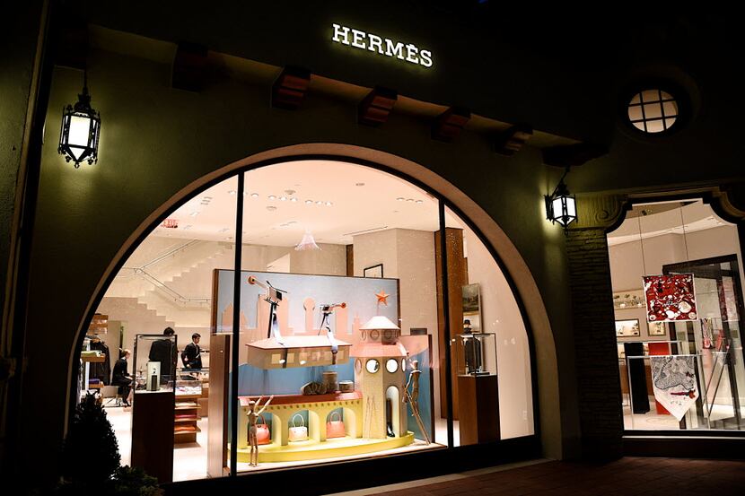 Highland Park Village has a two-level, 8,370-square-foot Hermès store.