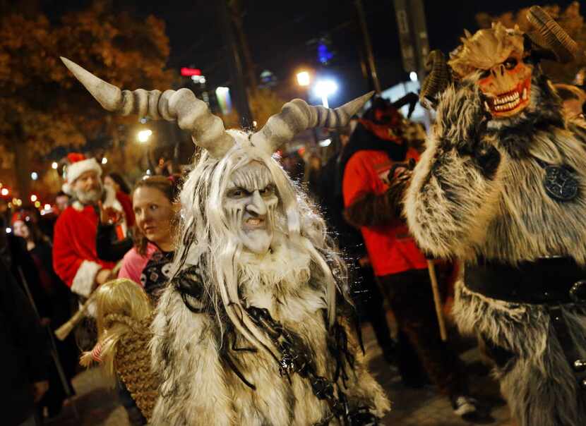 Folks dressed as Krampus will parade through Deep Ellum, starting at 8 p.m. Dec. 7 from Wits...