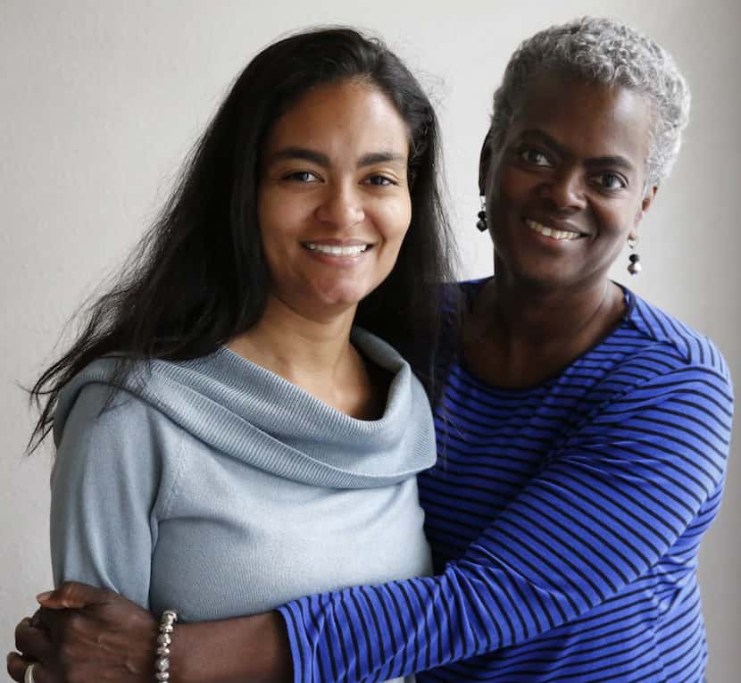 Prisca LeCroy, left and her mother, Linda Shrewsbury have developed, Cursive Logic, a new...
