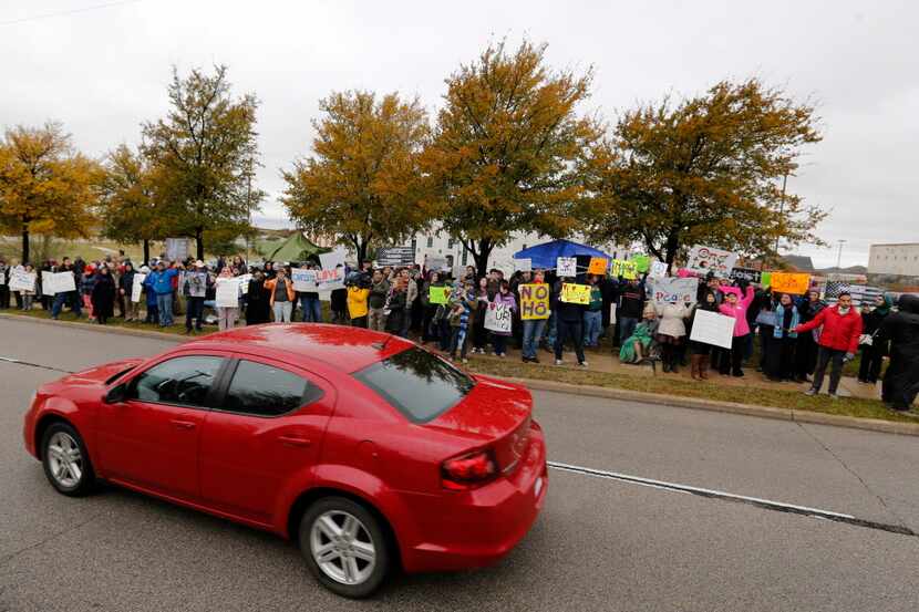  A counter-protest last weekend to support Irving's mosque was the largest demonstration...