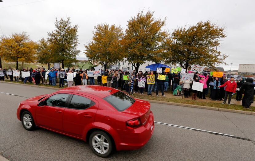  A counter-protest last weekend to support Irving's mosque was the largest demonstration...