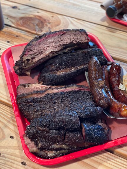 Beef rib at Cattleack BBQ.