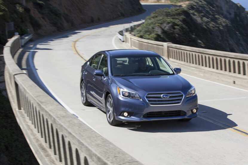  2015 Legacy, one of three Subarus on Consumer Reports' Top 10 list.
