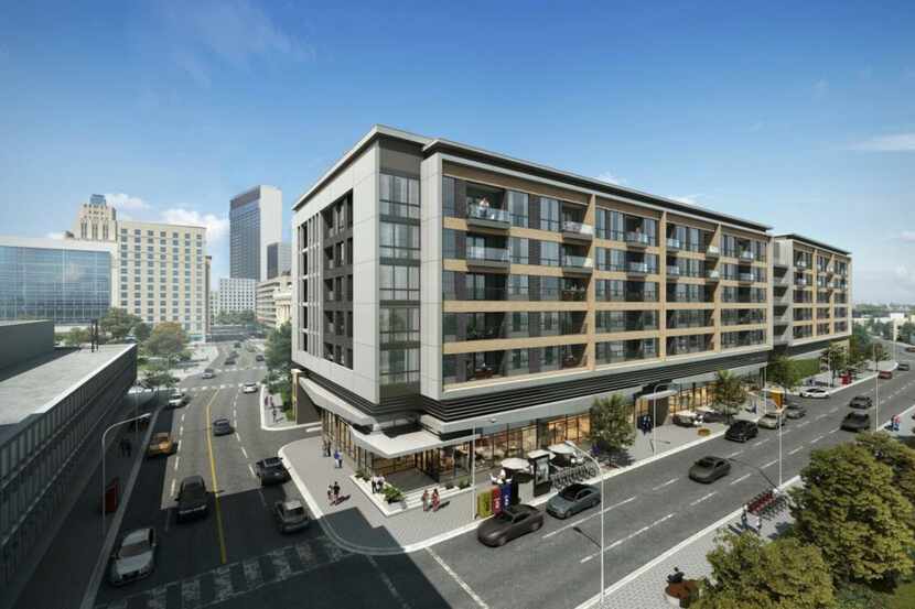 Construction will add 246 luxury rental units on top of the garage structure.