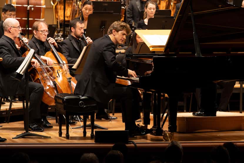 Pianist Jan Lisiecki performs with the Dallas Symphony Orchestra and guest conductor...