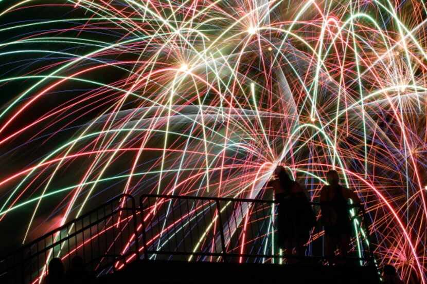 Fireworks en el Norte de Texas. Foto GETTY IMAGES
