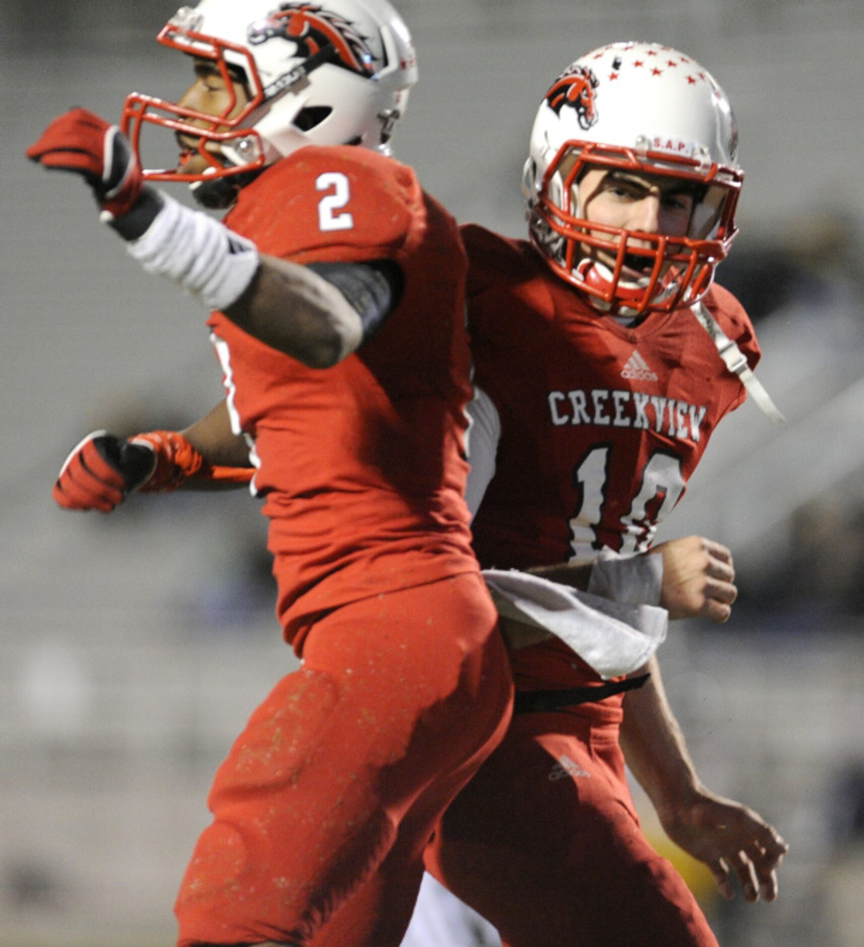 David Blough, Carrollton Creekview/ Passing: 1,777 yards and 17 touchdowns/ Rushing: 244...