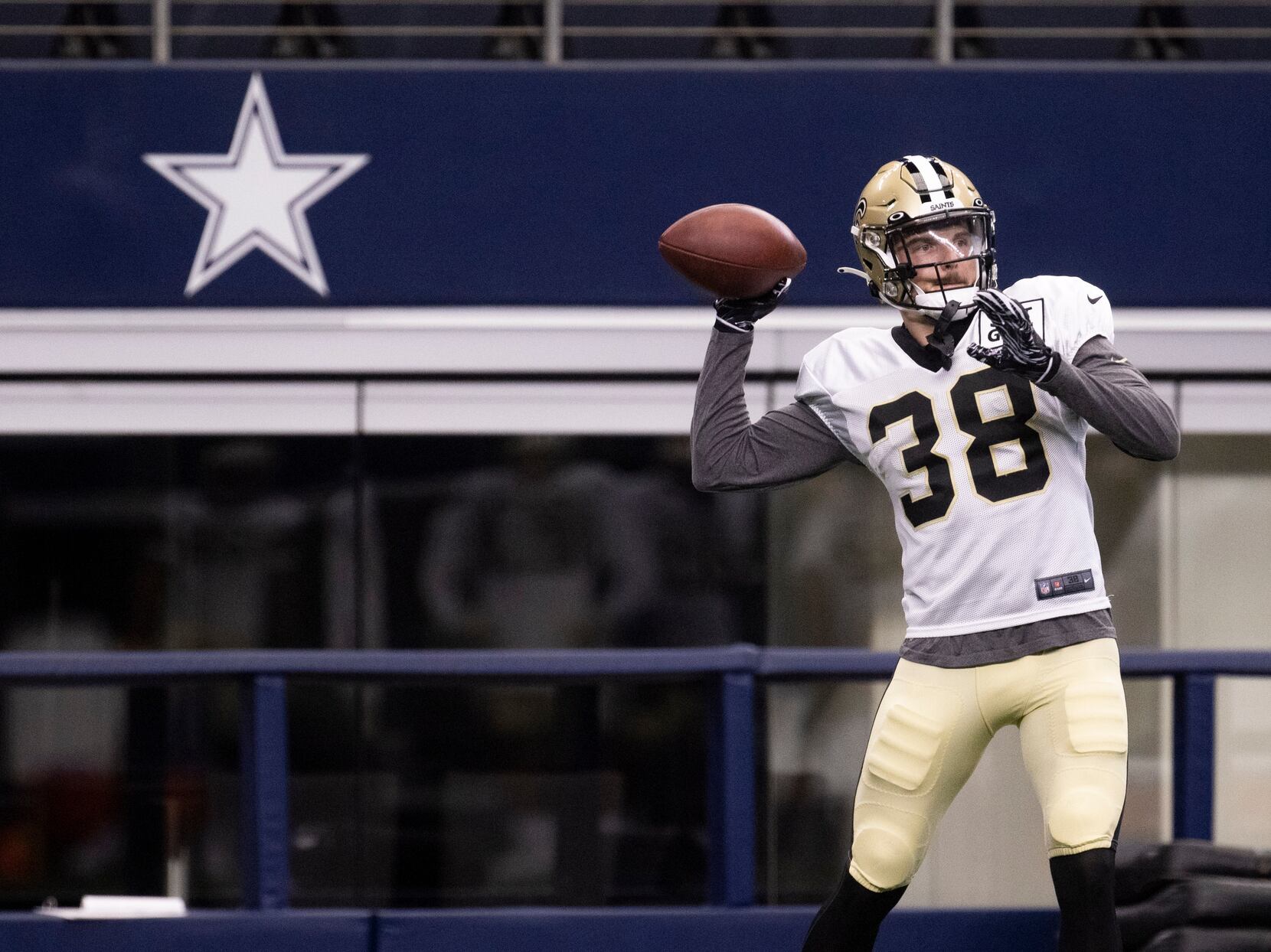 Look: Photos of New Orleans Saints practice at TCU Horned Frogs campus