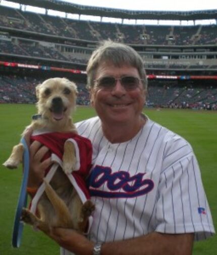  Bugs hoping to catch a home run ball at Globe Life Park.