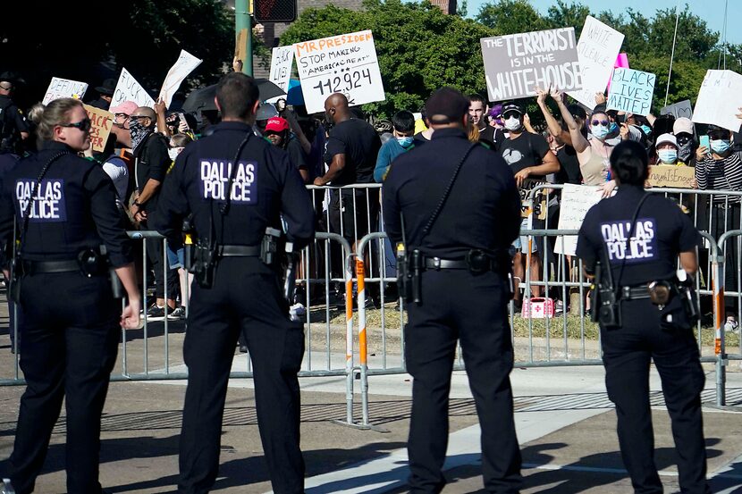 A couple of weeks after George Floyd's death in Minneapolis, protesters turned out for a...